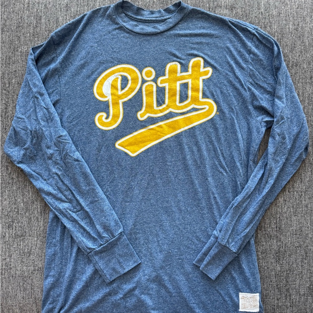 PITT Vintage script long sleeve size Small